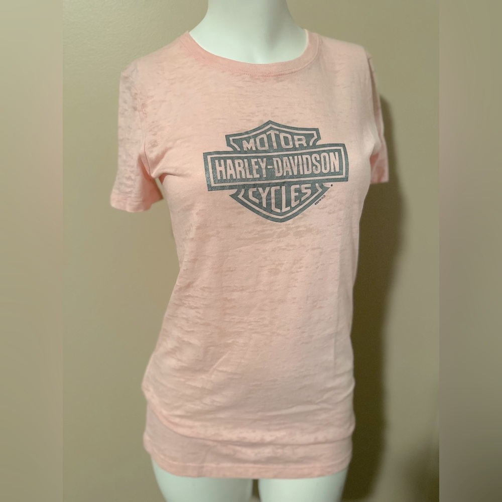 Harley-Davidson Pink Short Sleeve Tee